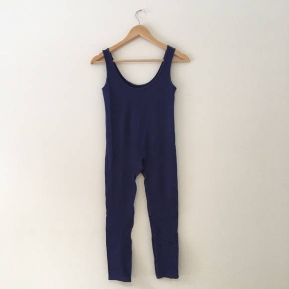 Zara Onesie Romper Bodysuit Ribbed Blue Size XS/S - Picture 2 of 4